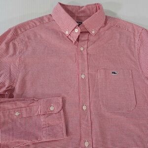 Vineyard Vines Houndstooth Kettle Cove Classic Tucker Shirt